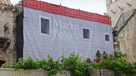 Maison de Marco Polo en réfection